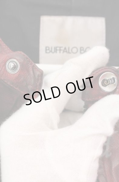 画像7: BUFFALO BOBS / ベジタブルタンニンゴートシングルライダースジャケット 2 ワイン O-25-10-22-006-BU-ou-YM-OS (7)