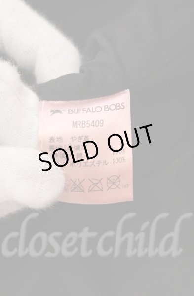 画像9: BUFFALO BOBS / ベジタブルタンニンゴートシングルライダースジャケット 2 ワイン O-25-10-22-006-BU-ou-YM-OS (9)