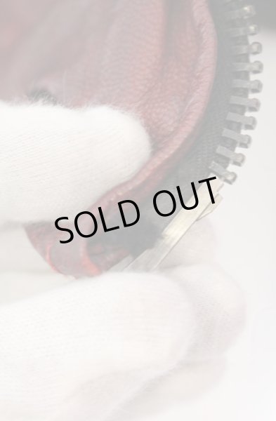 画像10: BUFFALO BOBS / ベジタブルタンニンゴートシングルライダースジャケット 2 ワイン O-25-10-22-006-BU-ou-YM-OS (10)