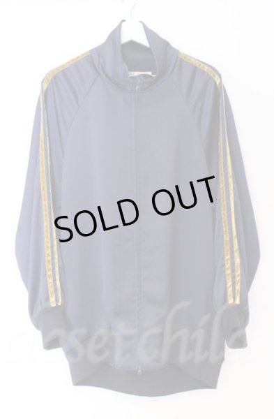 画像1: SHARE SPIRIT / 別注サテントラックジャケット S ネイビーｘ O-25-10-22-007-SH-ja-YM-ZT89 (1)