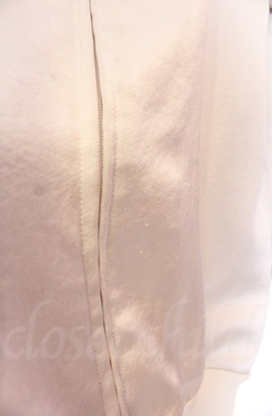 画像5: SHARE SPIRIT / 別注サテントラックジャケット S オフホワイトxネイビー O-25-10-22-008-SH-ja-YM-OS (5)