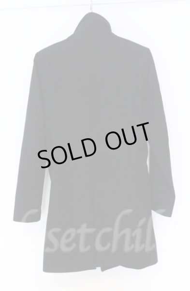 画像6: JURY BLACK / ハイネックメルトンコート  ブラック O-25-10-22-001-JU-ou-YM-OS (6)