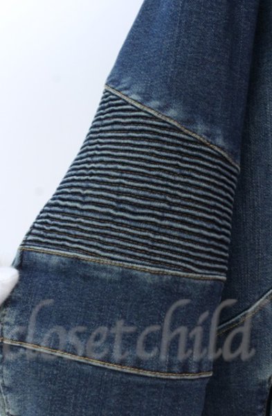 画像2: NO ID. / アルティメットストレッチフーデッドブルゾン パーカー 2 インディゴ O-25-10-22-009-NO-to-YM-ZT89 (2)