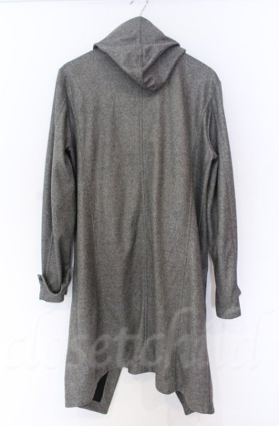 画像4: TORNADO MART / メランジニットフードコート L グレー O-25-10-22-010-TO-ja-YM-ZT86 (4)