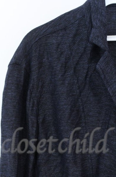 画像2: Zero by TORNADO MART / マーブルカラミストレッチジャケット M ネイビー O-25-10-22-011-Ze-ja-YM-ZT89 (2)