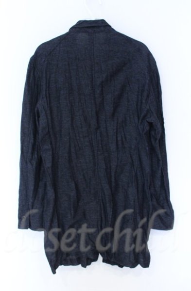 画像3: Zero by TORNADO MART / マーブルカラミストレッチジャケット M ネイビー O-25-10-22-011-Ze-ja-YM-ZT89 (3)