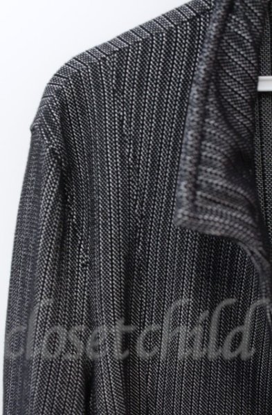 画像2: TORNADO MART / イタリアンカラー七分袖ジャケット M ブラック O-25-10-22-012-TO-ja-YM-ZT86 (2)