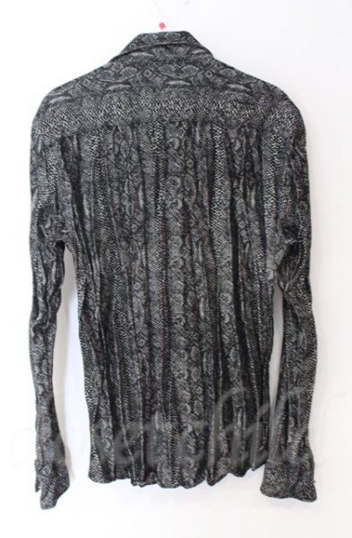 画像4: TORNADO MART / クインクルパイソンシャツ M ブラック O-25-10-22-013-TO-sh-YM-ZT86 (4)