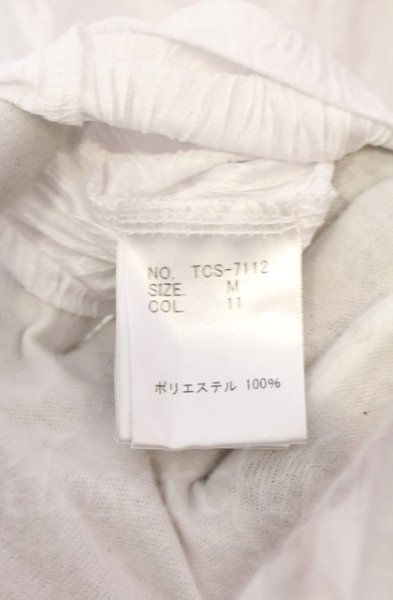 画像5: TORNADO MART / プリーツ幾何学エンボスカーディガン M ホワイト O-25-10-22-015-TO-to-YM-ZT140 (5)