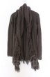 画像1: NO ID. / スラブニット3WAYフリンジガウン　カーディガン ONE グレー O-25-10-28-003-NO-to-YM-OS (1)