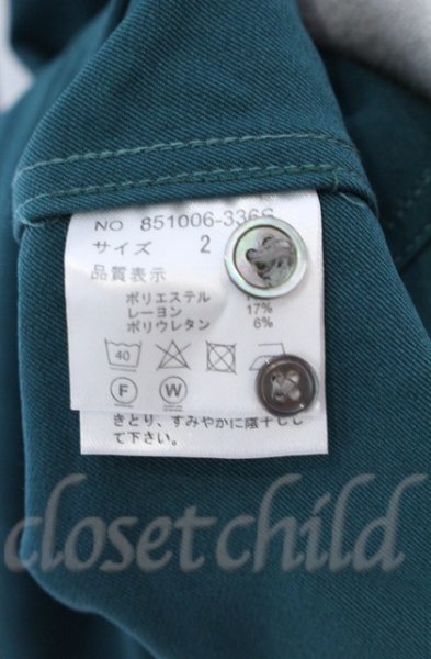 画像5: NO ID. / フライフロントスイッチングシャツ 2 グリーン O-25-10-28-027-NO-sh-YM-OS (5)