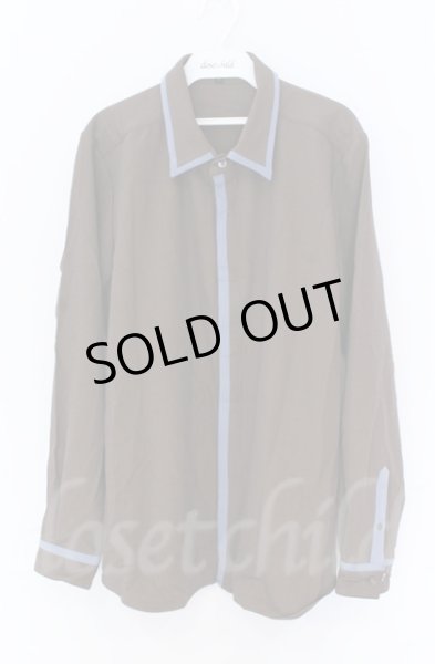 画像1: NO ID. / フライフロントスイッチングシャツ 2 ブラウン O-25-10-28-028-NO-sh-YM-ZT011 (1)