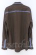 画像4: NO ID. / フライフロントスイッチングシャツ 2 ブラウン O-25-10-28-028-NO-sh-YM-OS (4)