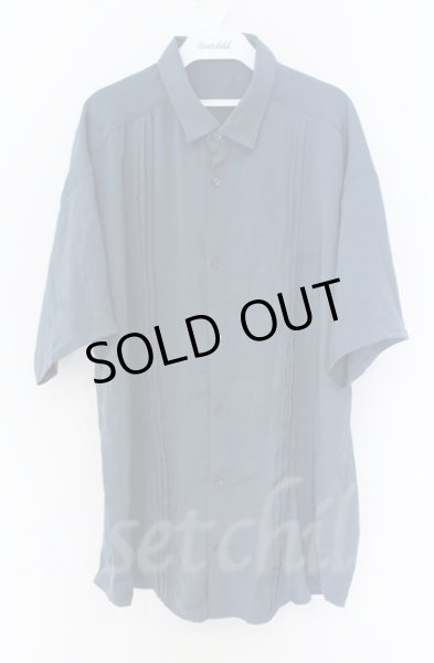 画像1: NO ID. / フロントタックBIGシャツ ONE ブルー O-25-10-28-030-NO-sh-YM-ZT014 (1)