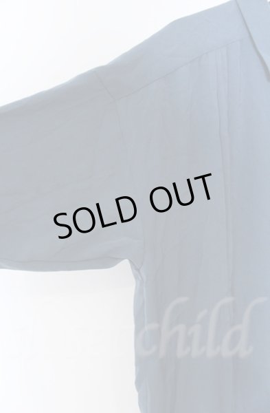 画像2: NO ID. / フロントタックBIGシャツ ONE ブルー O-25-10-28-030-NO-sh-YM-ZT014 (2)