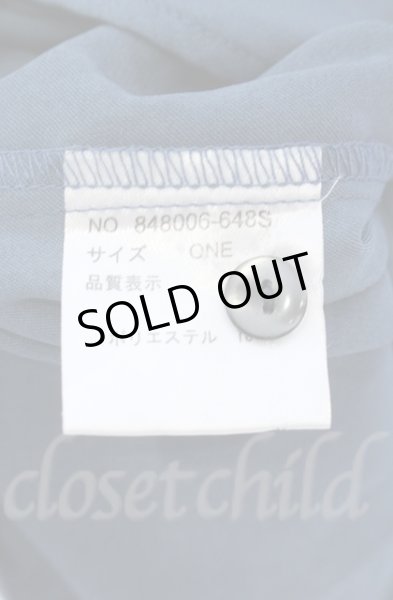 画像4: NO ID. / フロントタックBIGシャツ ONE ブルー O-25-10-28-030-NO-sh-YM-ZT014 (4)