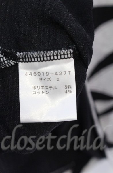 画像3: NO ID. BLACK / オパール加工レイヤードTシャツ 2 ブラックｘグレー O-25-10-28-034-NO-ts-YM-OS (3)