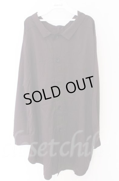 画像1: NO ID. BLACK / 2WAYロングシャツ ONE ワイン O-25-10-28-035-NO-sh-YM-ZT011 (1)