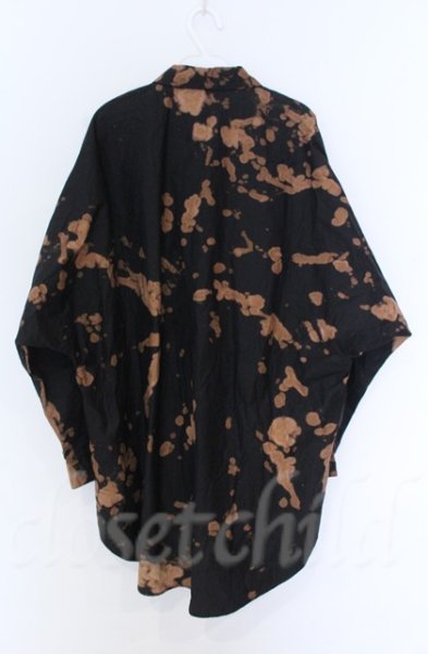 画像3: NO ID. / ブリーチワイドシャツ  ブラック O-25-10-28-036-NO-sh-YM-OS (3)