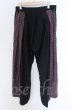 画像3: NO ID. BLACK / スウィチングプリーツワイドパンツ 3 レッドｘブラック O-25-10-28-039-NO-pa-YM-OS (3)