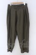 画像1: NO ID. BLACK / アンクルベルトバルーントラウザーズパンツ 2 カーキ O-25-10-28-040-NO-pa-YM-OS (1)