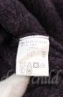 画像4: NO ID. BLACK / ケーブルニット3WAYフリンジガウン ONE パープル O-25-10-28-004-NO-to-YM-OS (4)