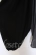 画像2: NO ID. BLACK / フラッタリングバギートラウザーズパンツ 1 ブラックｘグレー O-25-10-28-042-NO-pa-YM-OS (2)