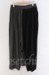 画像3: NO ID. BLACK / フラッタリングバギートラウザーズパンツ 1 ブラックｘグレー O-25-10-28-042-NO-pa-YM-OS (3)