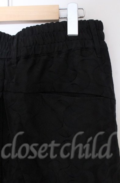 画像4: NO ID. BLACK / インバーテッドプリーツバギートラウザーズ 2 ブラック O-25-10-28-043-NO-pa-YM-OS (4)