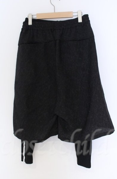 画像4: NO ID. BLACK / バギーハーフトラウザーズパンツ 2 ブラック O-25-10-28-044-NO-pa-YM-OS (4)