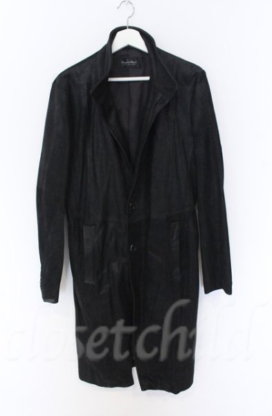 画像1: TORNADO MART / ゴートバフィングチェスターコート LL ブラック O-25-10-28-012-TO-ou-YM-OS (1)