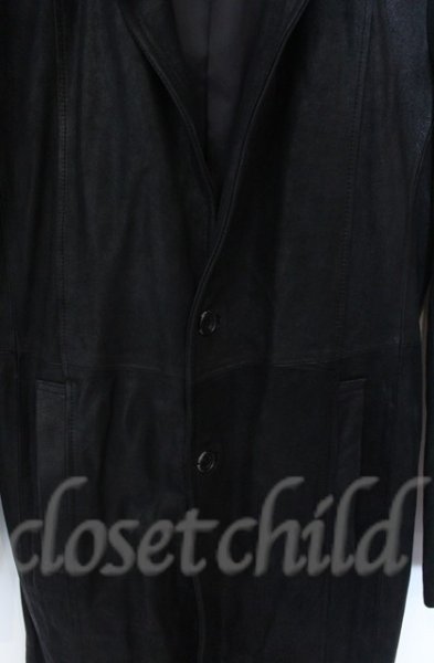 画像3: TORNADO MART / ゴートバフィングチェスターコート LL ブラック O-25-10-28-012-TO-ou-YM-OS (3)