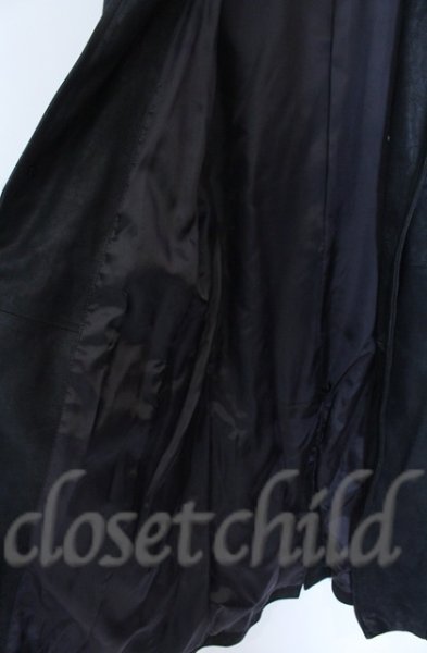 画像4: TORNADO MART / ゴートバフィングチェスターコート LL ブラック O-25-10-28-012-TO-ou-YM-OS (4)