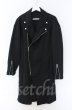 画像1: TORNADO MART / ポンチダブルライダースコート M ブラック O-25-10-28-014-TO-ou-YM-OS (1)