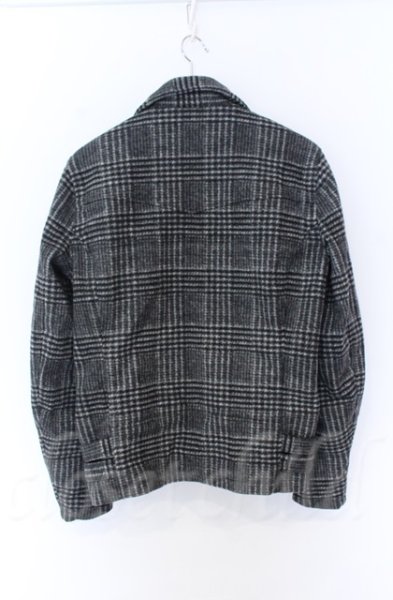 画像3: NO ID. BLACK / ウールライトニングWライダースジャケット 3 グレー O-25-10-28-015-NO-ou-YM-OS (3)