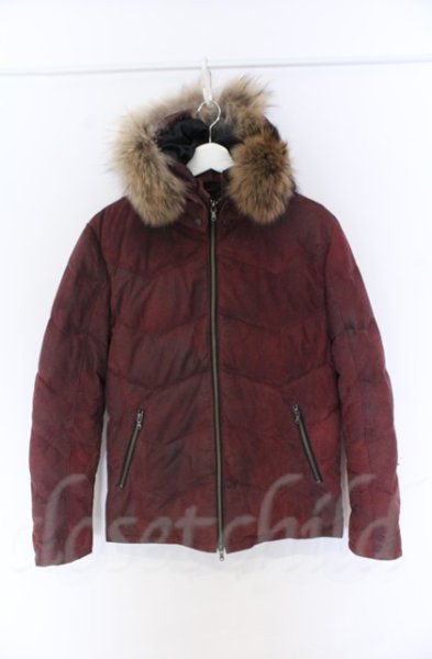 画像1: TORNADO MART / ゴートヌバックダウンブルゾン L ワイン O-25-10-28-017-TO-ou-YM-OS (1)