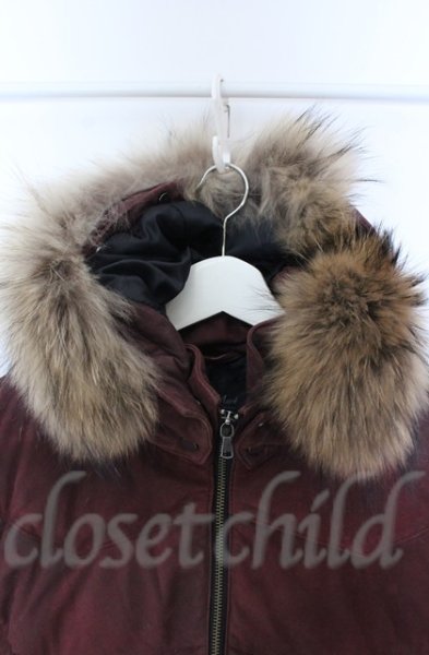 画像2: TORNADO MART / ゴートヌバックダウンブルゾン L ワイン O-25-10-28-017-TO-ou-YM-OS (2)