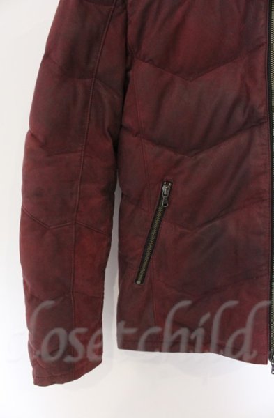 画像3: TORNADO MART / ゴートヌバックダウンブルゾン L ワイン O-25-10-28-017-TO-ou-YM-OS (3)