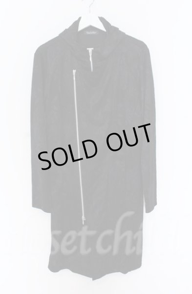 画像1: TORNADO MART / ボタニカルジャガードロングパーカー L ブラック O-25-10-28-021-TO-to-YM-ZT013 (1)