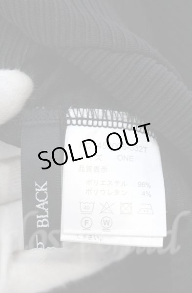 画像5: NO ID. BLACK / 3WAYリブZIPポンチョ ONE ブラックｘチャコール O-25-10-28-002-NO-to-YM-ZT013 (5)