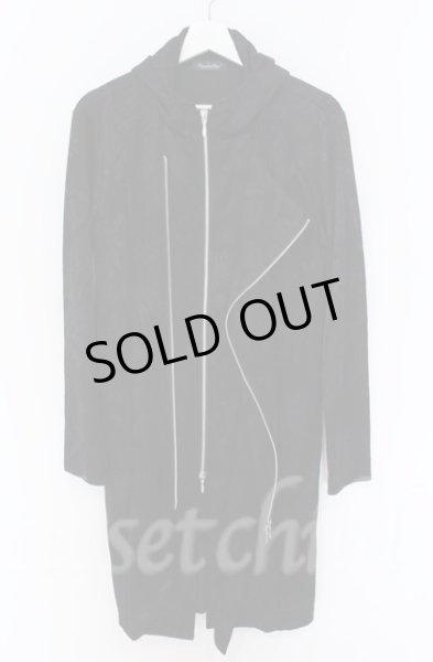 画像3: TORNADO MART / ボタニカルジャガードロングパーカー L ブラック O-25-10-28-021-TO-to-YM-ZT013 (3)