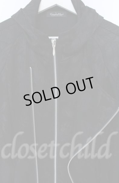 画像4: TORNADO MART / ボタニカルジャガードロングパーカー L ブラック O-25-10-28-021-TO-to-YM-ZT013 (4)