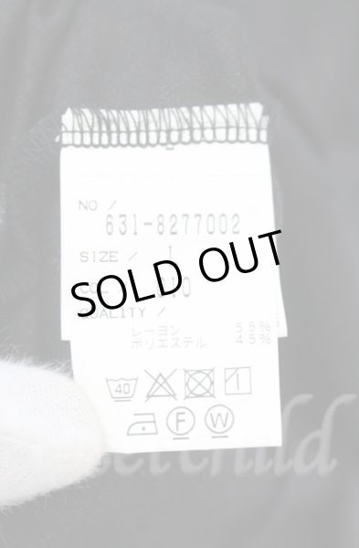 画像7: TORNADO MART / ボタニカルジャガードロングパーカー L ブラック O-25-10-28-021-TO-to-YM-ZT013 (7)