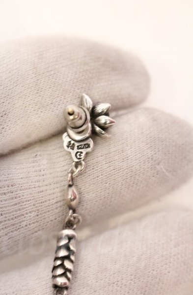 画像4: Bloody Mary / ウォーターローズピアス  シルバーｘクリア O-25-11-06-026-Bl-ac-YM-OS (4)