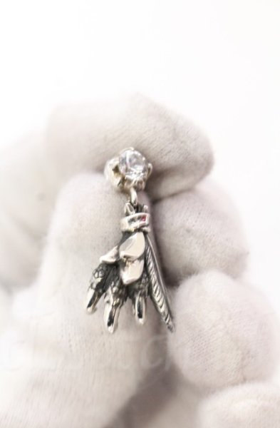 画像3: Bloody Mary / キングフィッシャーピアス  シルバーｘクリア O-25-11-06-027-Bl-ac-YM-OS (3)