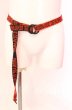 画像1: Moonage Devilment / Embroidery Long Belt ベルト  レッドｘブラック O-25-11-06-029-Mo-0-YM-OS (1)