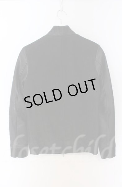 画像4: FUGA / Sweet Brest レザー切り替え MA-1ジャケット 44 ブラック O-25-11-06-003-FU-ou-YM-OS (4)