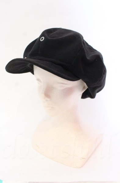 画像1: Moonage Devilment / 2WAYキャスケット  ブラック O-25-11-06-035-Mo-za-YM-OS (1)