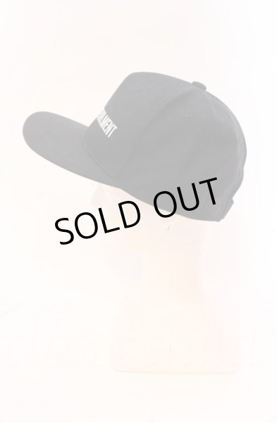 画像3: Moonage Devilment / ロゴフラットバイザーキャップ F ブラック O-25-11-06-036-Mo-za-YM-OS (3)