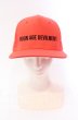 画像2: Moonage Devilment / ロゴフラットバイザーキャップ F レッド O-25-11-06-037-Mo-za-YM-OS (2)